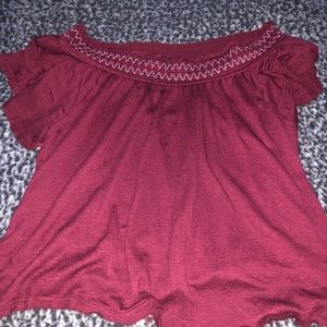 Off the shoulder cute top